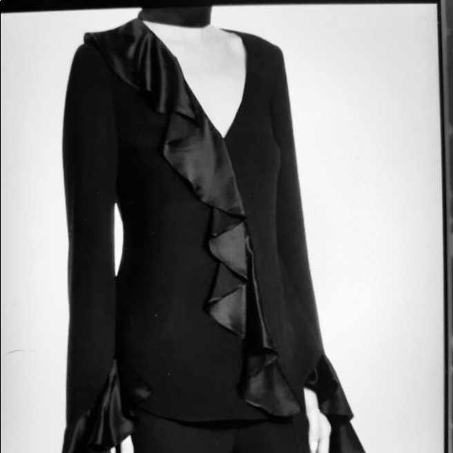 Nwt $395 Cinq A Sept Blouse Xs